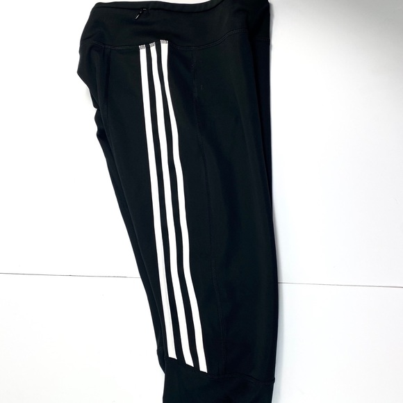 ADIDAS Climalite Black Full Length Tights/Leggings - Picture 6 of 7